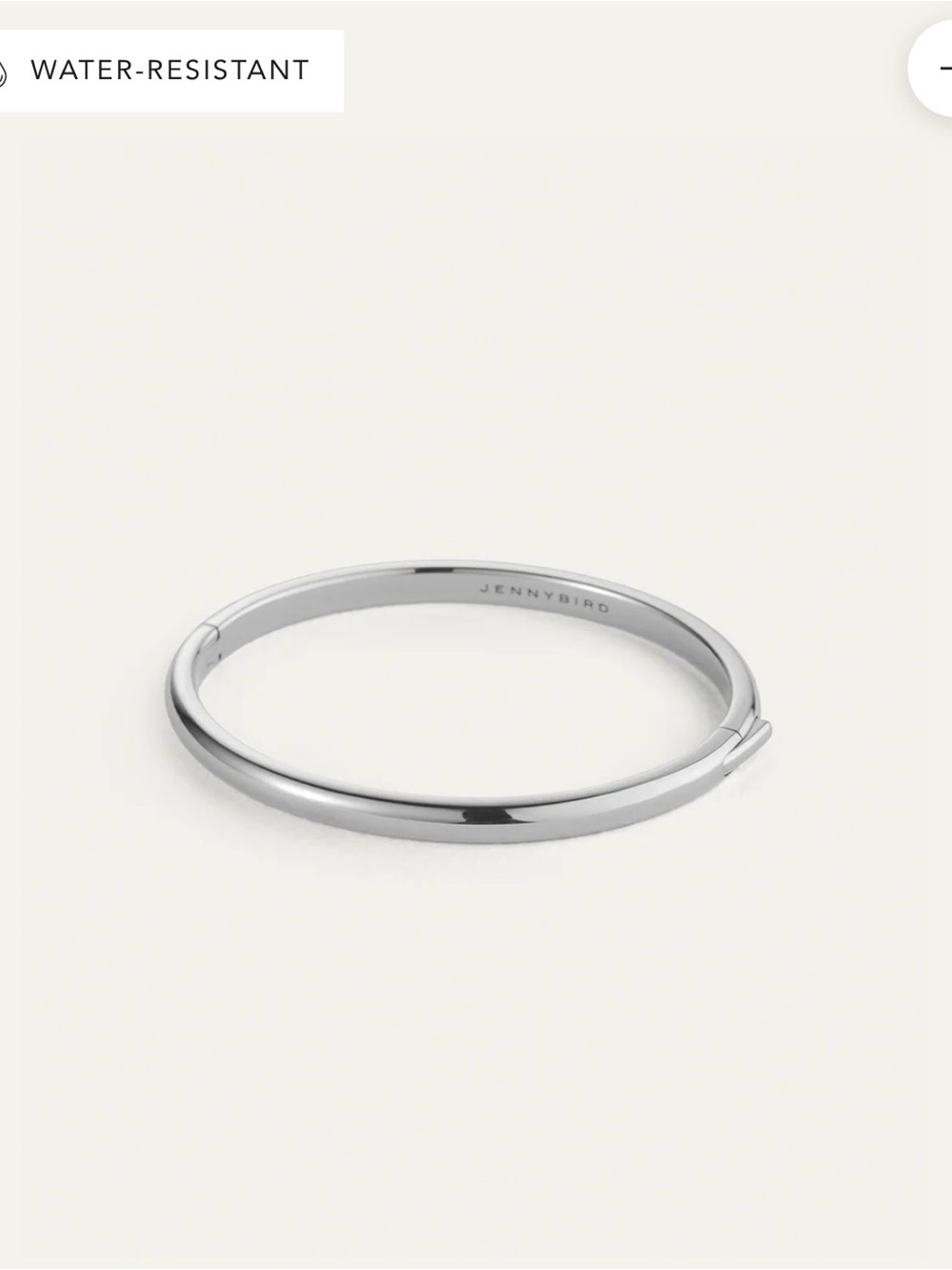 Jenny Bird Silver Remi Bangle